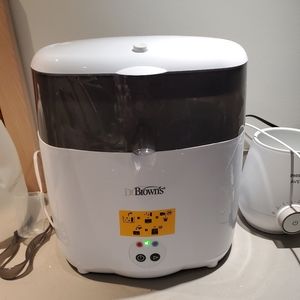 Dr Browns sterilizer and Parents Choice bottle warmer